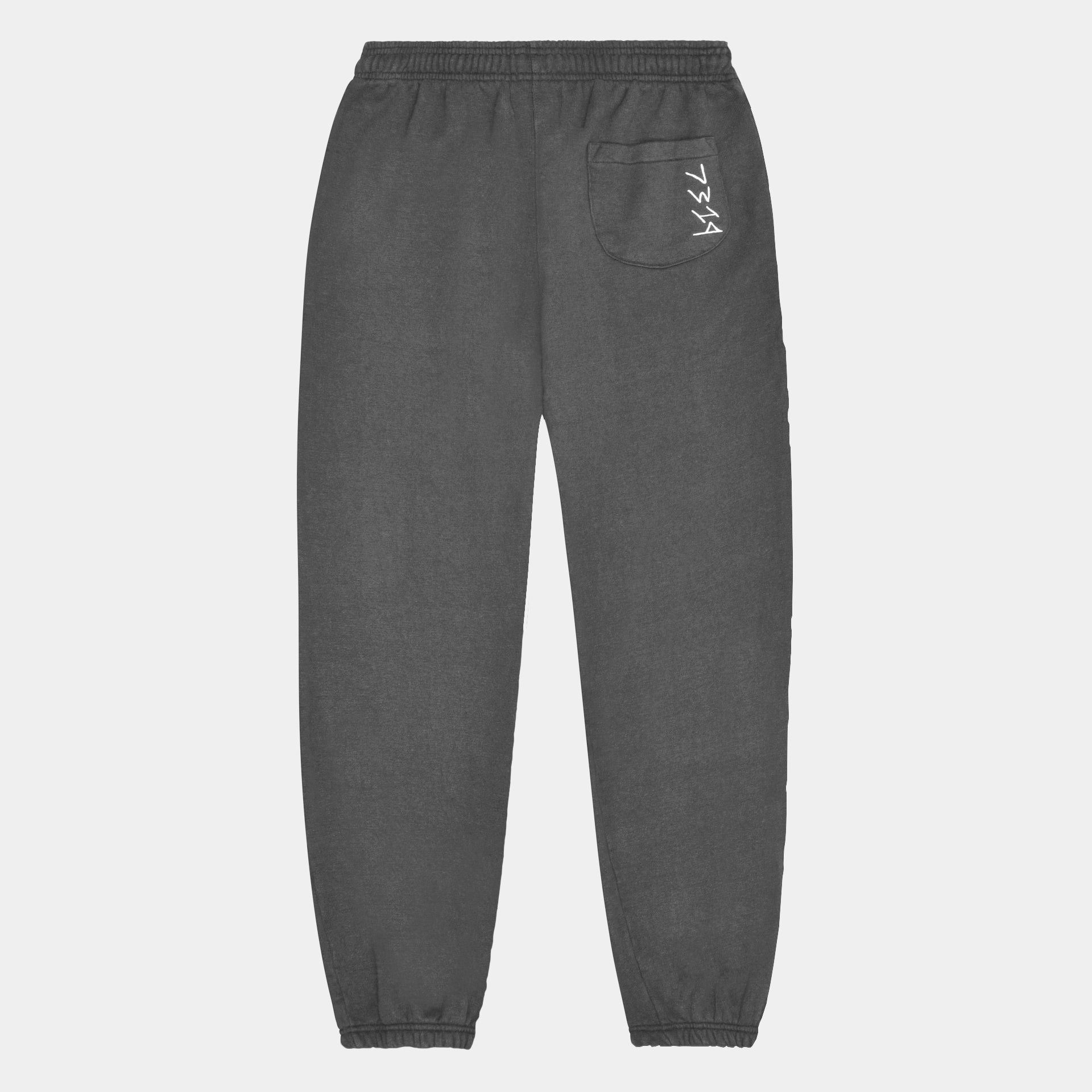 Charcoal joggers 7319 back shot with pocket