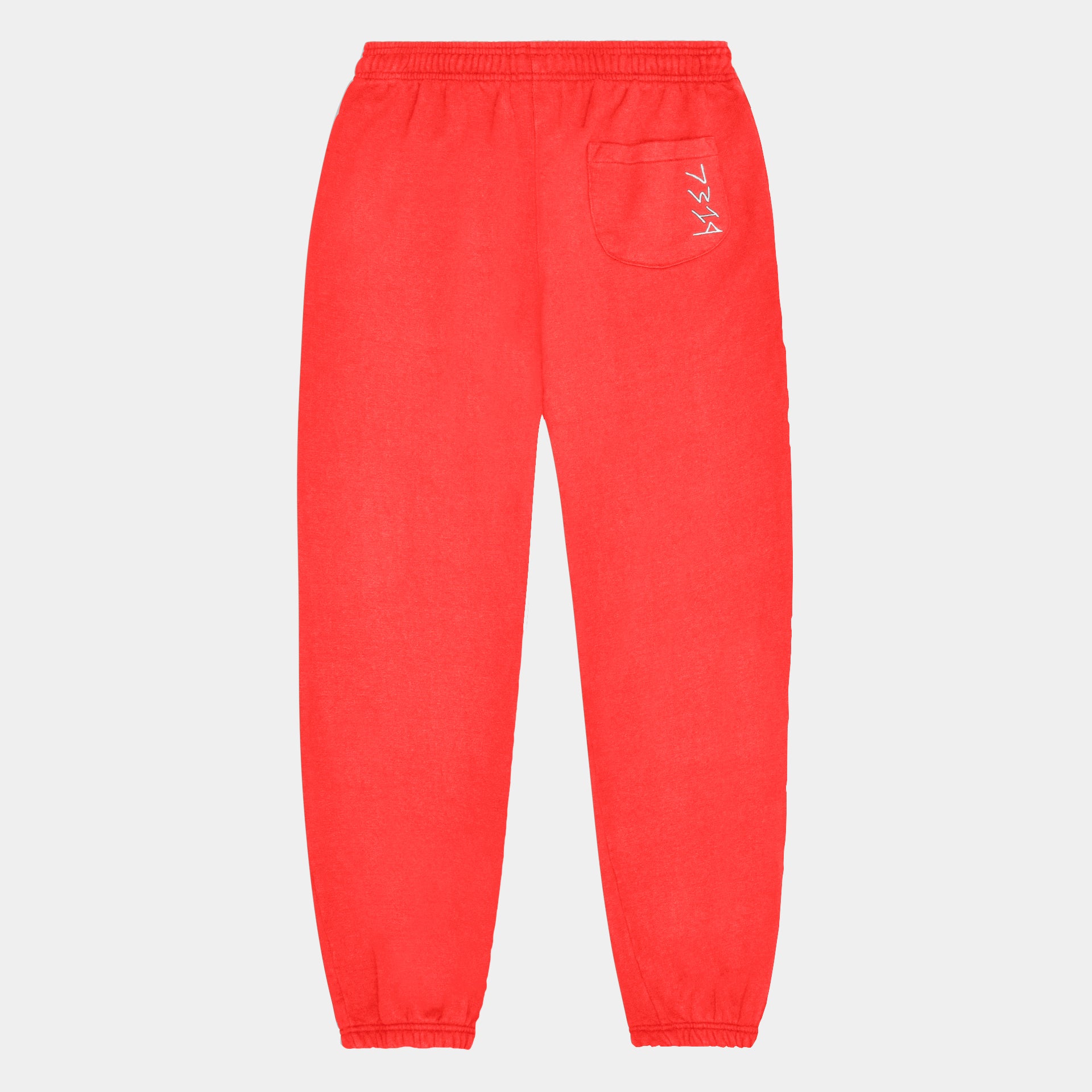 Red Rouge joggers 7319 back shot with pocket